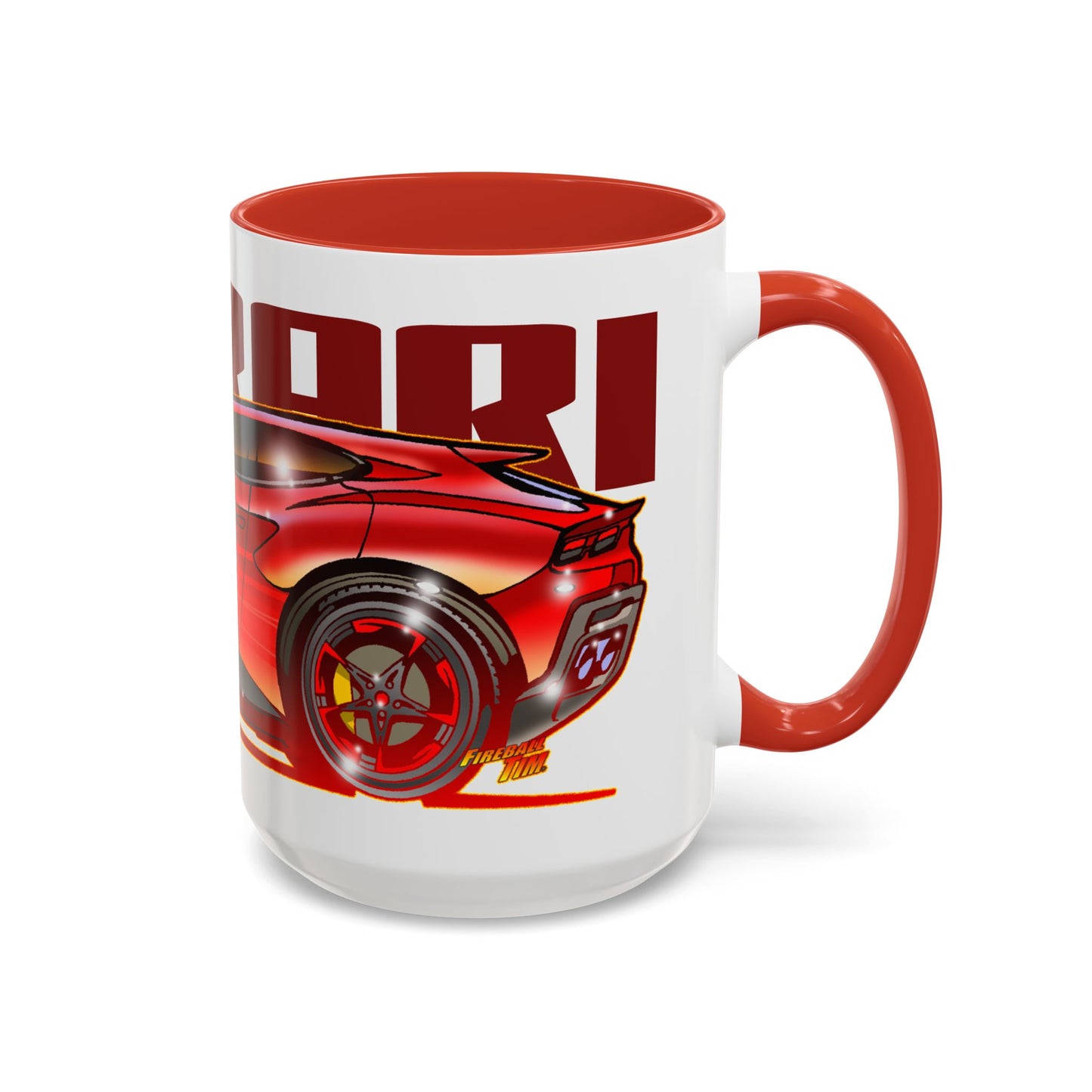 FERRARI PUROSANGUE SUV Collectible Coffee Art Mug - 2 Sizes