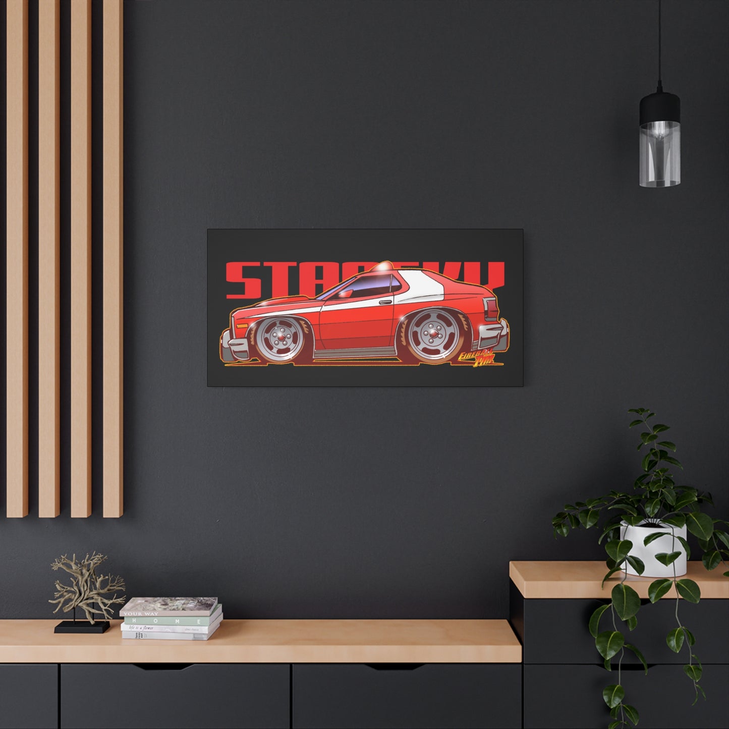 STARSKY Torino Fireball Canvas Art Print - 11x14