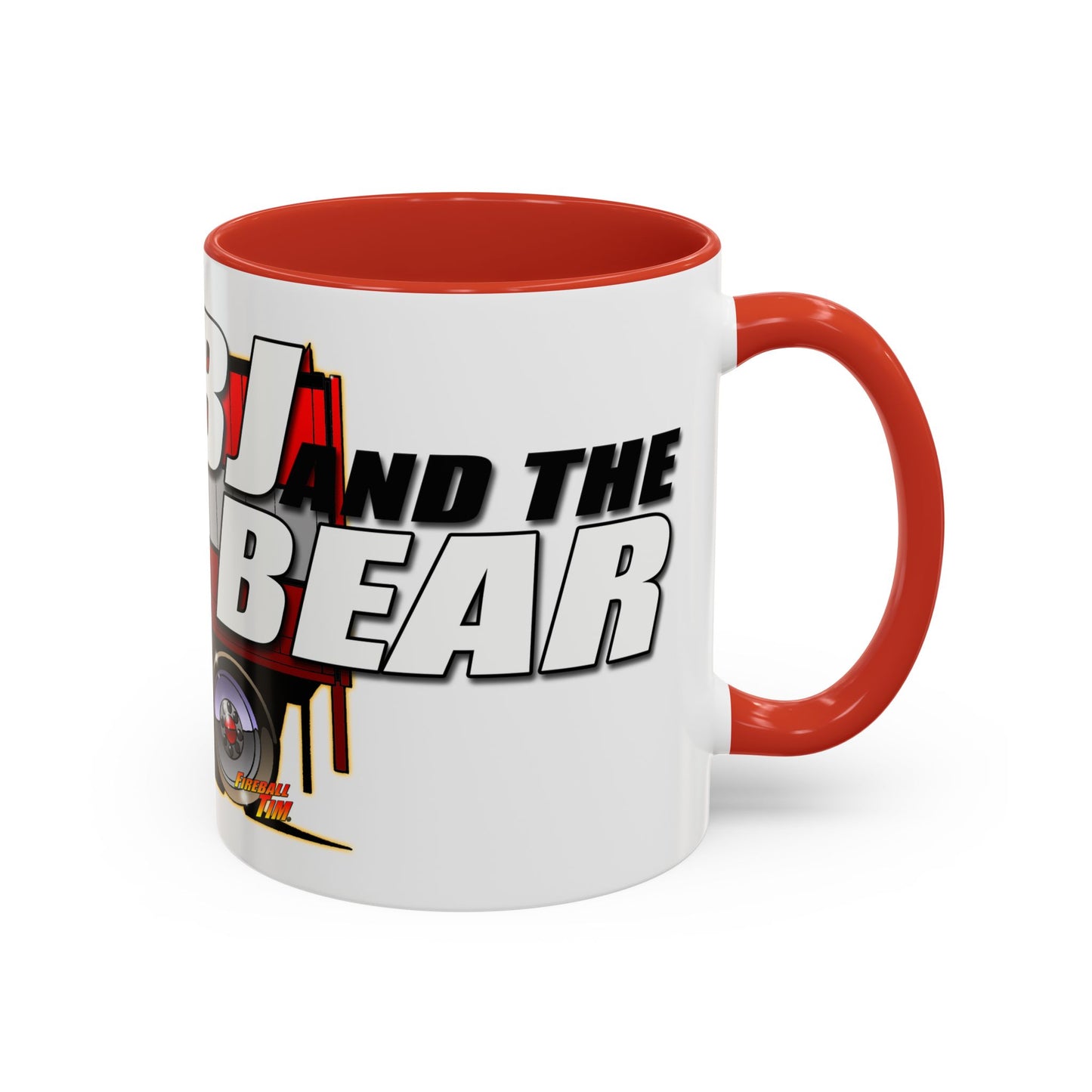 BJ AND THE BEAR TV Show Semi Truck Collectible Coffee Mug - 2 Sizes