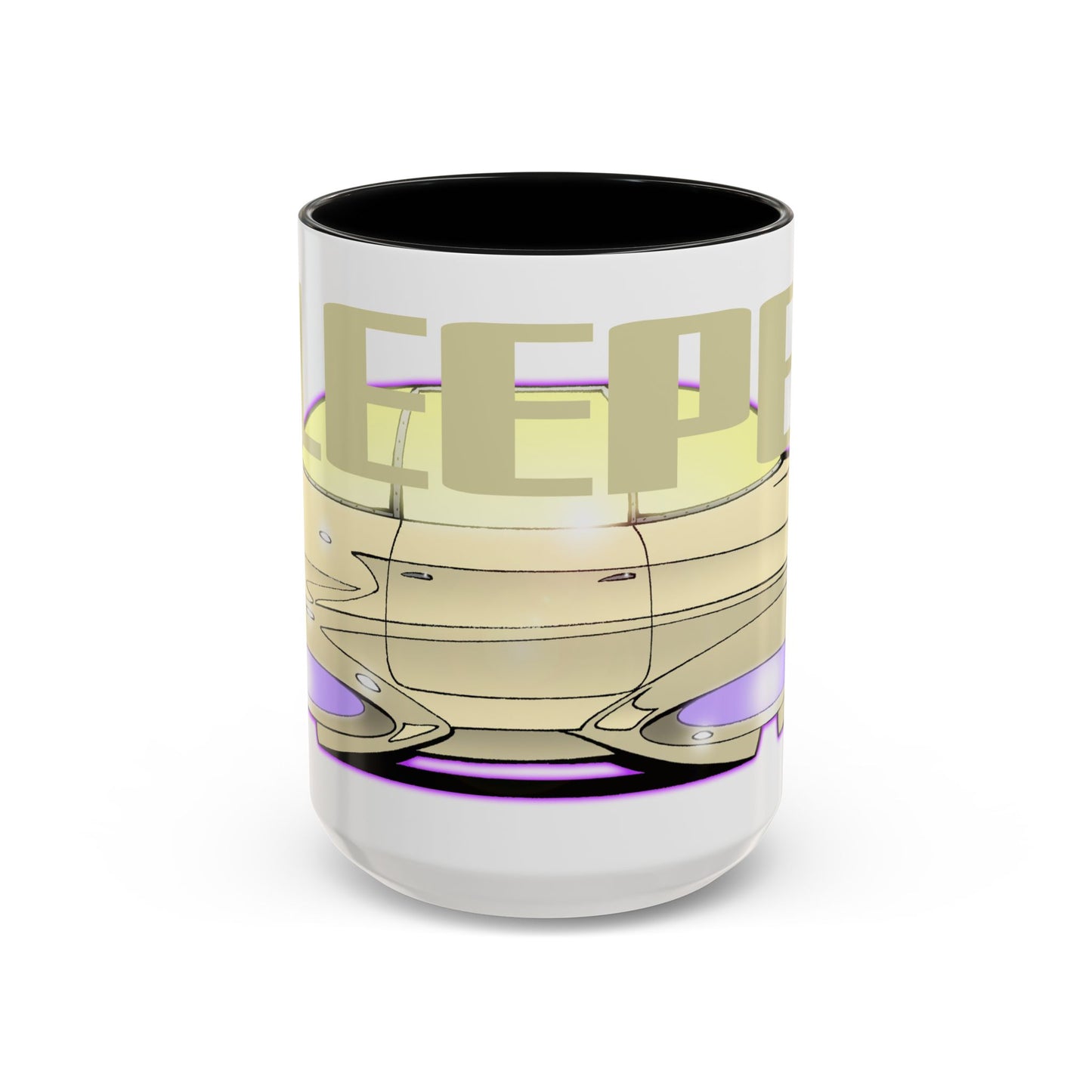 SLEEPER Woody Allen Movie Car Fireball Art Collectible Premium Coffee Mug - 2 Sizes