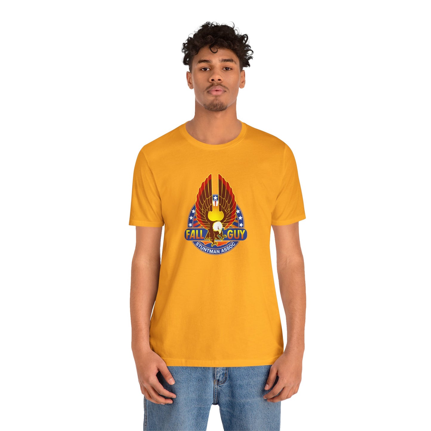THE FALL GUY Stuntman Association Unisex Jersey Short Sleeve Tee - 12 Colors