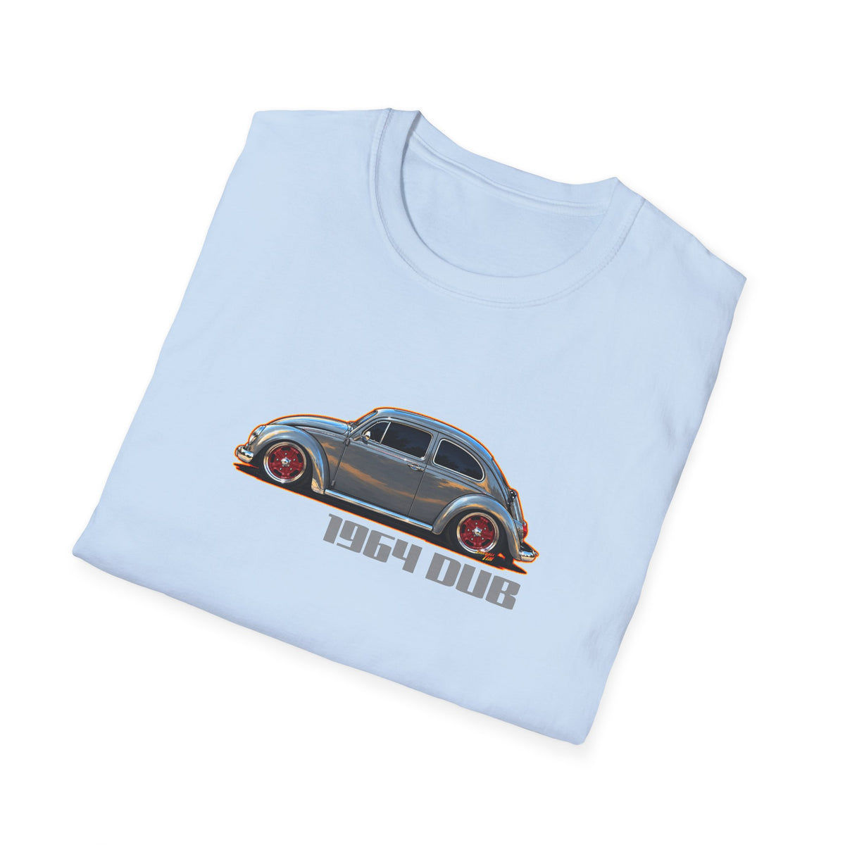 KUSTOM 1964 VW BUG Collectible Fireball Art TeeShirt