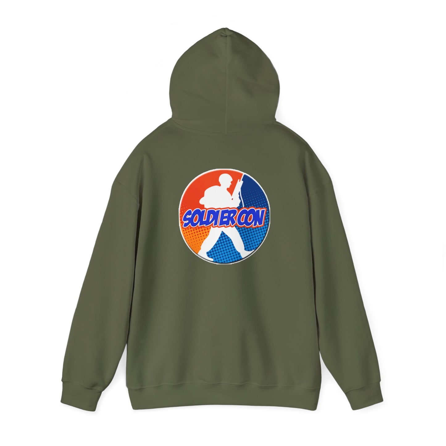 SOLDIER CON Official Unisex Heavy Blend Hooded Sweatshirt 8 Colors