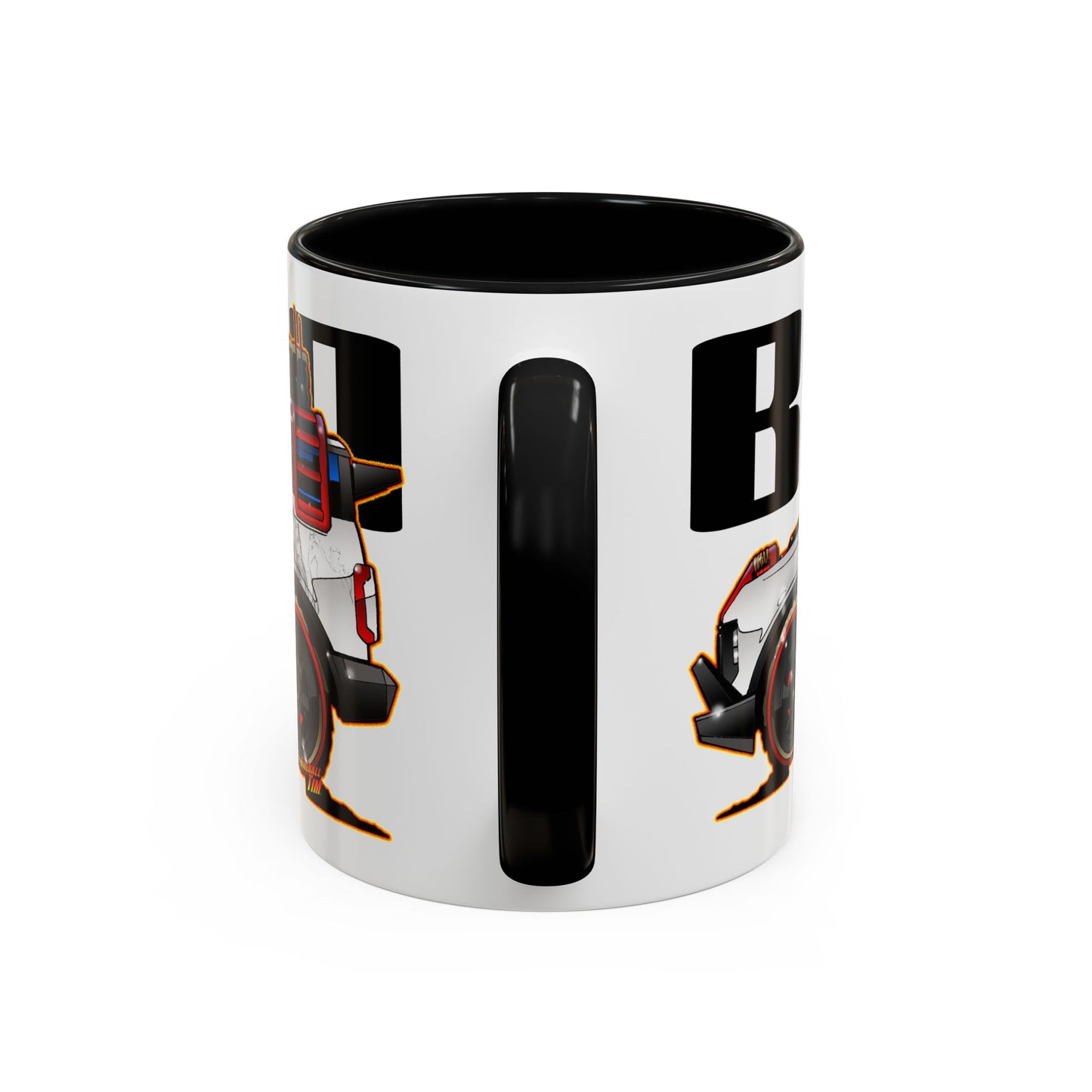 FORD BRONCO AMERICANO CUSTOM Fireball Art Collectible Coffee Mug - 2 Sizes