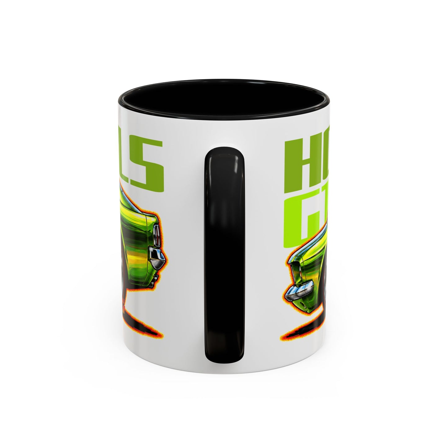 HOT WHEELS Sweet 16 MUSTANG GT Collectible Fireball Art Coffee Mug - 2 Sizes