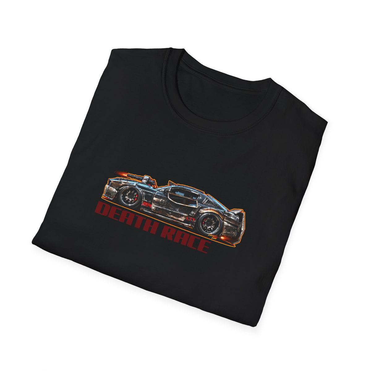 DEATH RACE MUSTANG Collectible Fireball Art TeeShirt