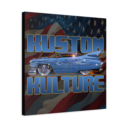 CADILLAC KUSTOM CULTURE 1959 Collectible Canvas Art Print