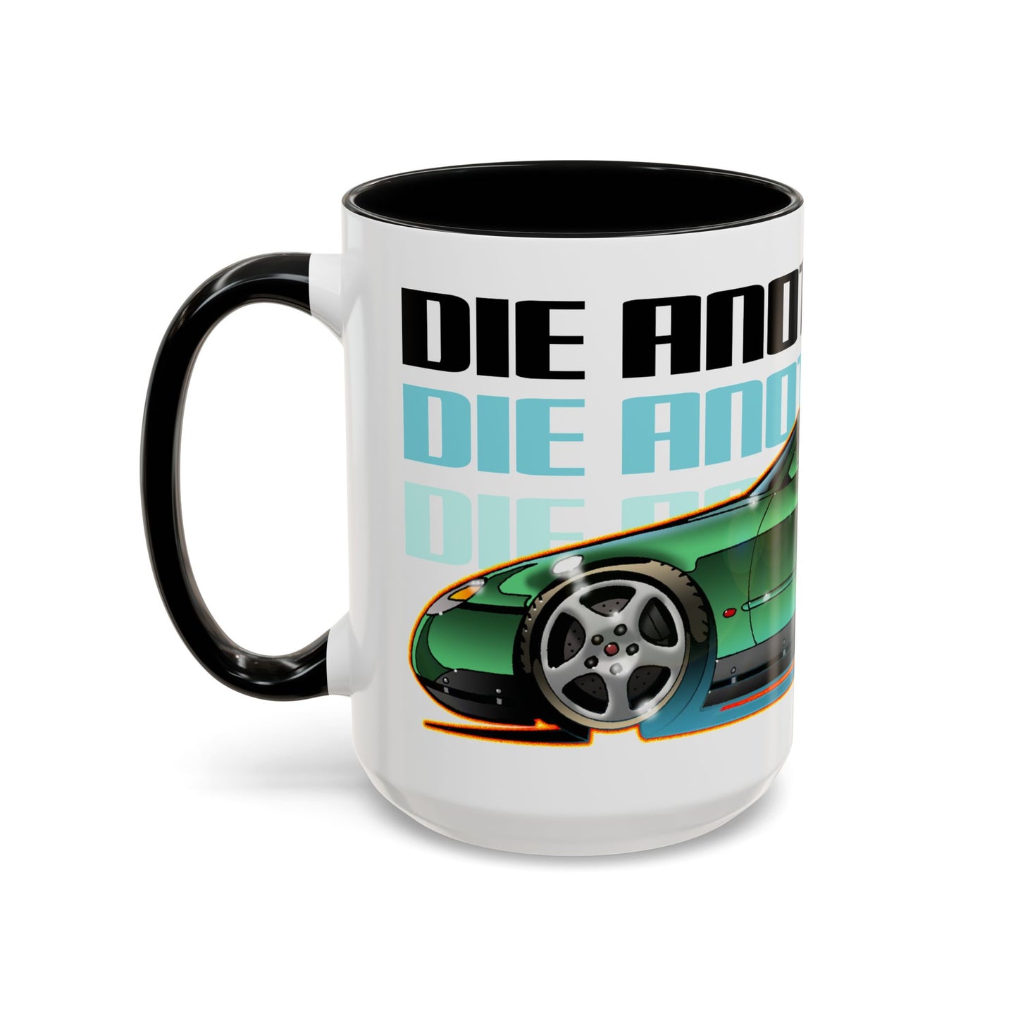 DIE ANOTHER DAY ICE JAGUAR James Bond Collectible Fireball Art Coffee Mug - 2 Sizes