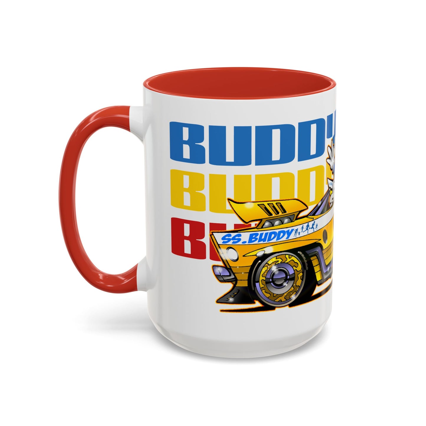 BUDDY CRUISE BUDDYMOBILE Collectible Coffee Mug - 3 Colors 2 Sizes