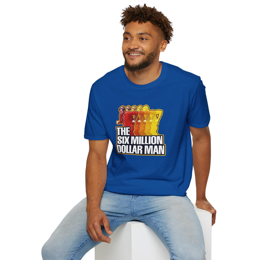SIX MILLION DOLLAR MAN Softstyle T-Shirt - Multiple Colors