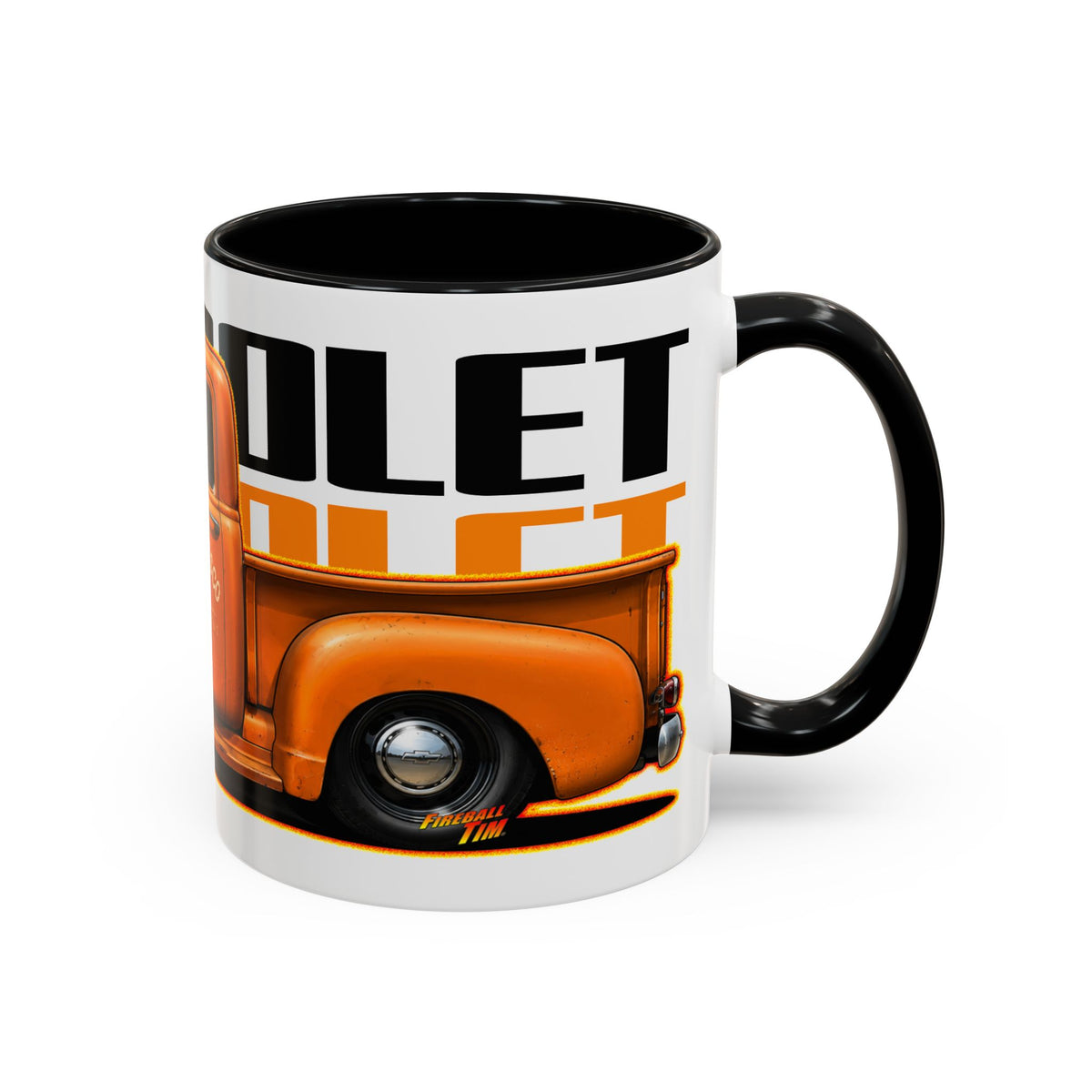 CHEVROLET 1949 C1500 PICKUP TRUCK Collectible Fireball Art Coffee Mug - 2 Sizes