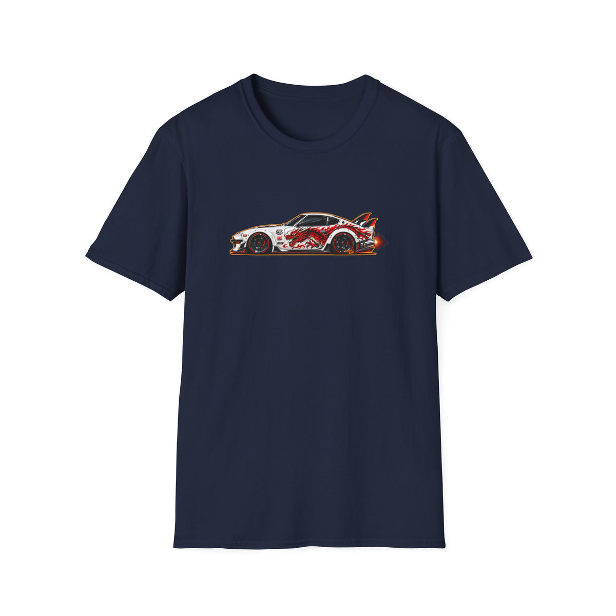 DATSUN 240Z JDM Cars & Coffee 805 Collectible Fireball Art TeeShirt
