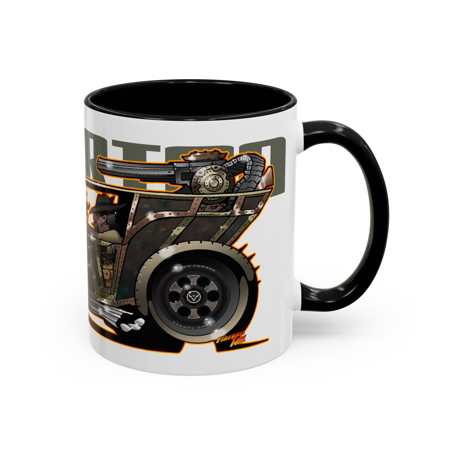 TRINITY PINKERTON Vintage Hot Rod Collectible Coffee Mug - 2 Sizes