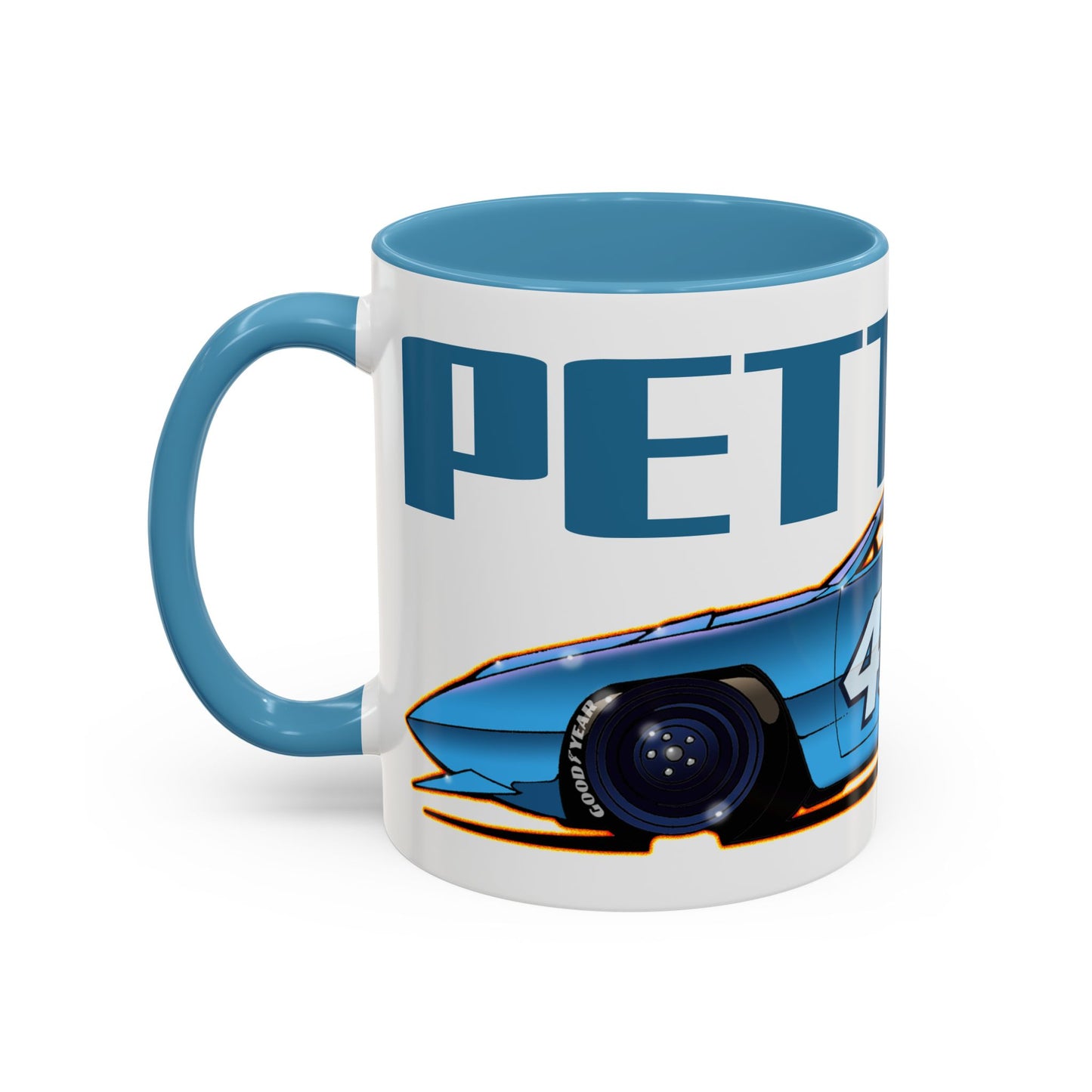 NASCAR Richard Petty 43 Plymouth Collectible Coffee Mug - 2 Sizes