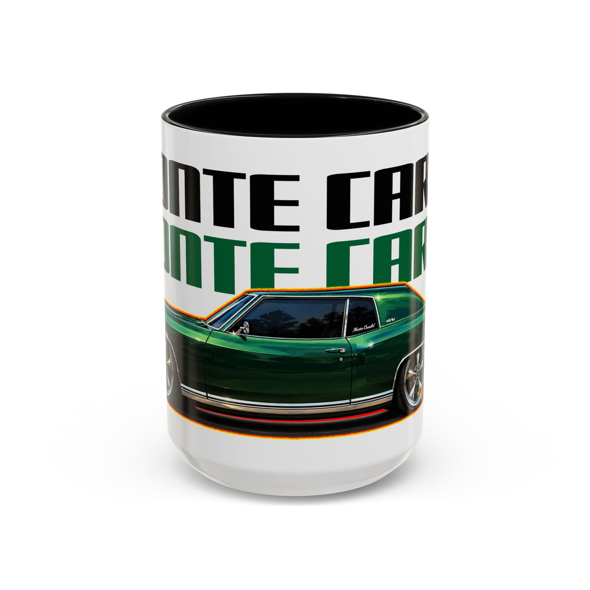 CHEVY MONTE CARLO 1971 Collectible Fireball Art Coffee Mug - 2 Sizes