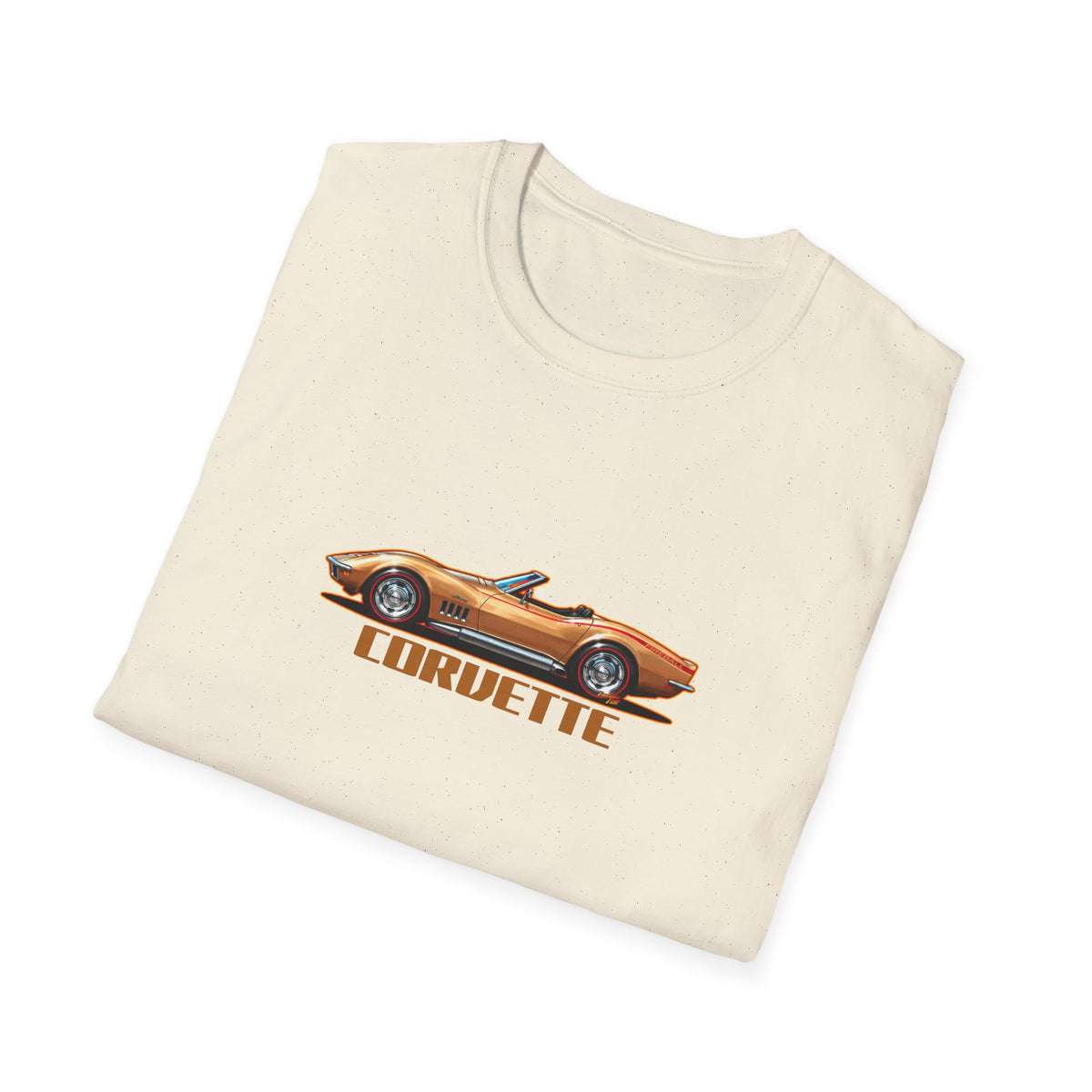 CHEVROLET CORVETTE 1969 Collectible Fireball Art TeeShirt