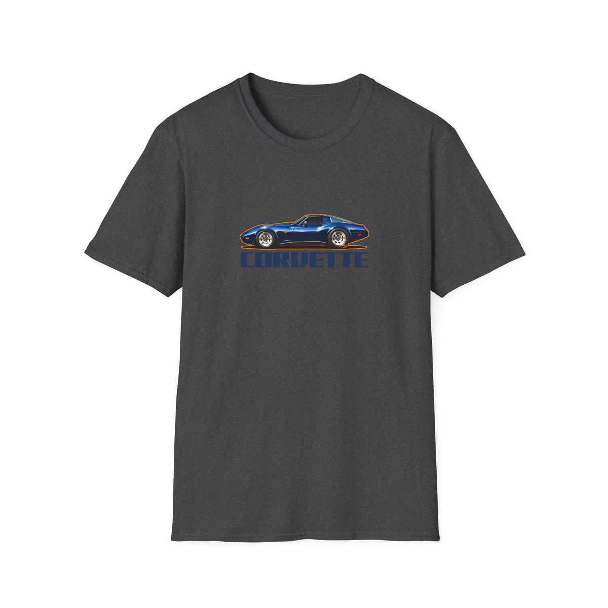 CHEVROLET CORVETTE 1978 Collectible Fireball Art Collectible Fireball Art TeeShirt
