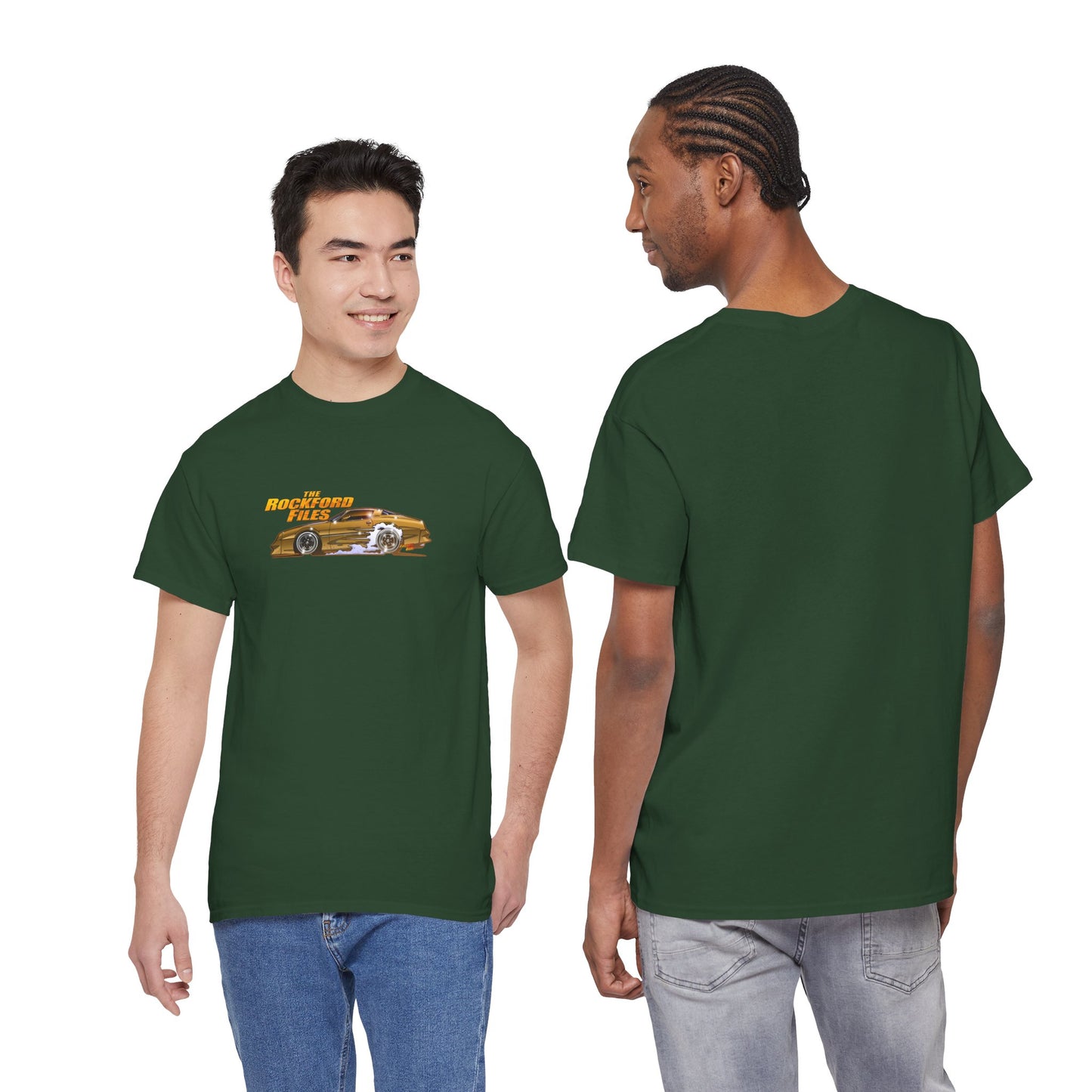 THE ROCKFORD FILES 1974 Pontiac Firebird Esprit Cotton Tee Shirt - 11 Colors