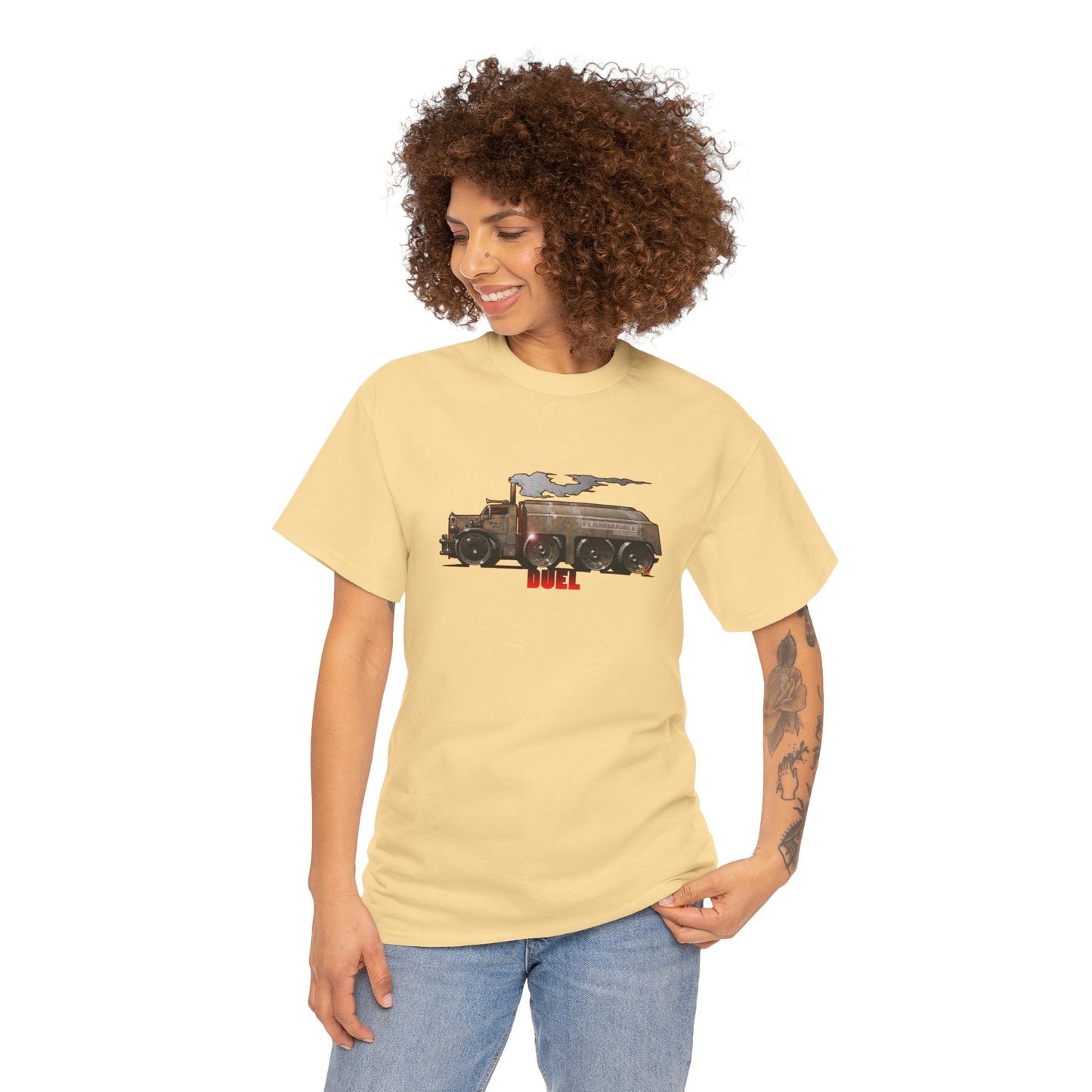 DUEL Movie Truck Concept Art Heavy Cotton Tee 13 Colors