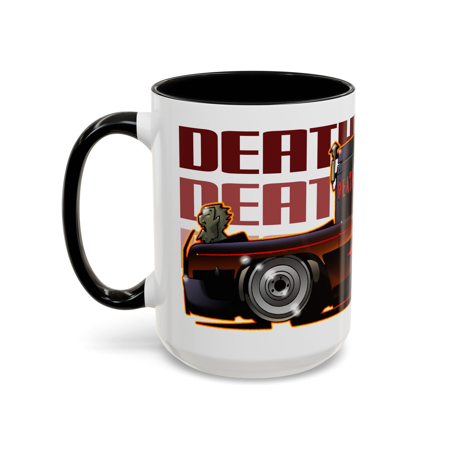 ANIMAL HOUSE DEATHMOBILE Fireball Art Collectible Coffee Mug - 2 Sizes