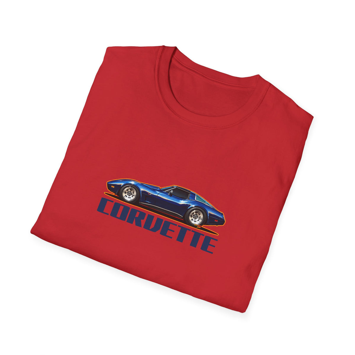 CHEVROLET CORVETTE 1978 Collectible Fireball Art Collectible Fireball Art TeeShirt