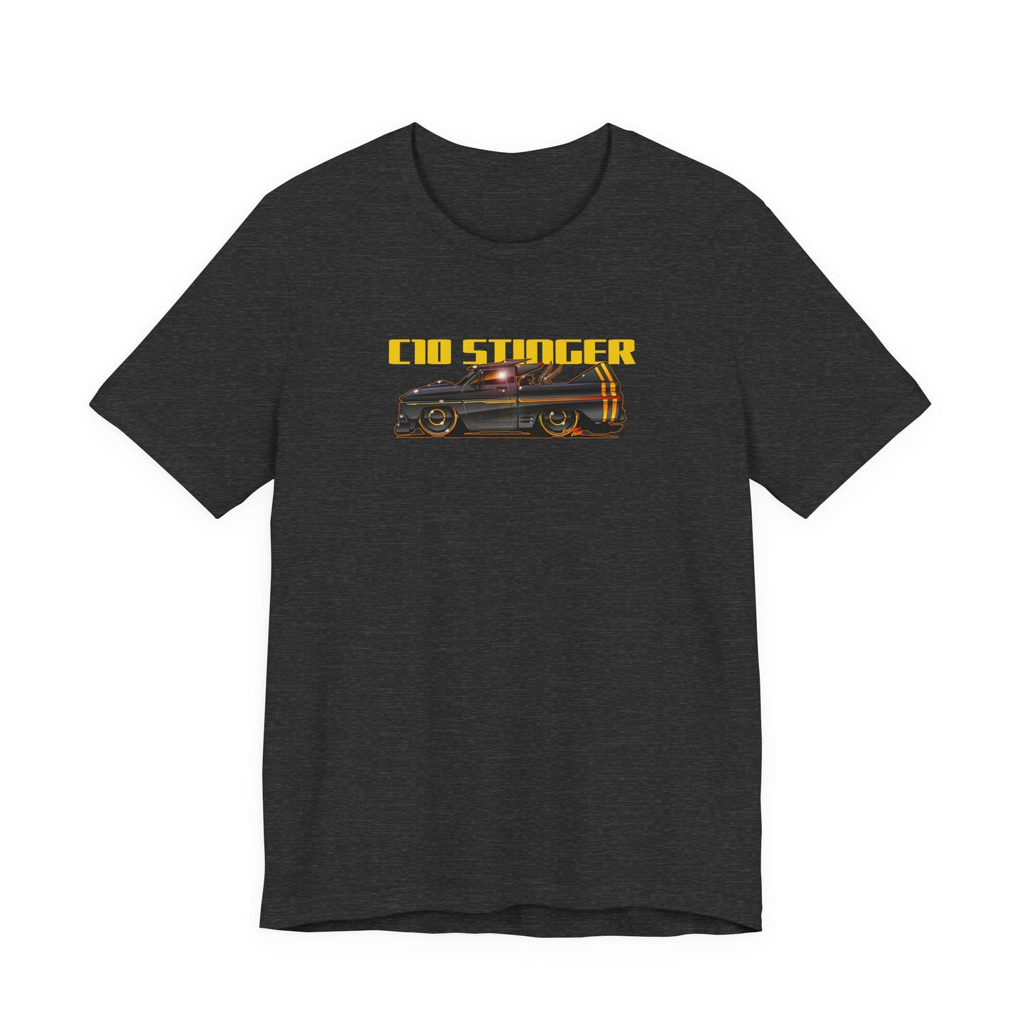 CHEVROLET C10 1960 Stinger Pickup Truck Custom Short Sleeve Tee 8 Colors