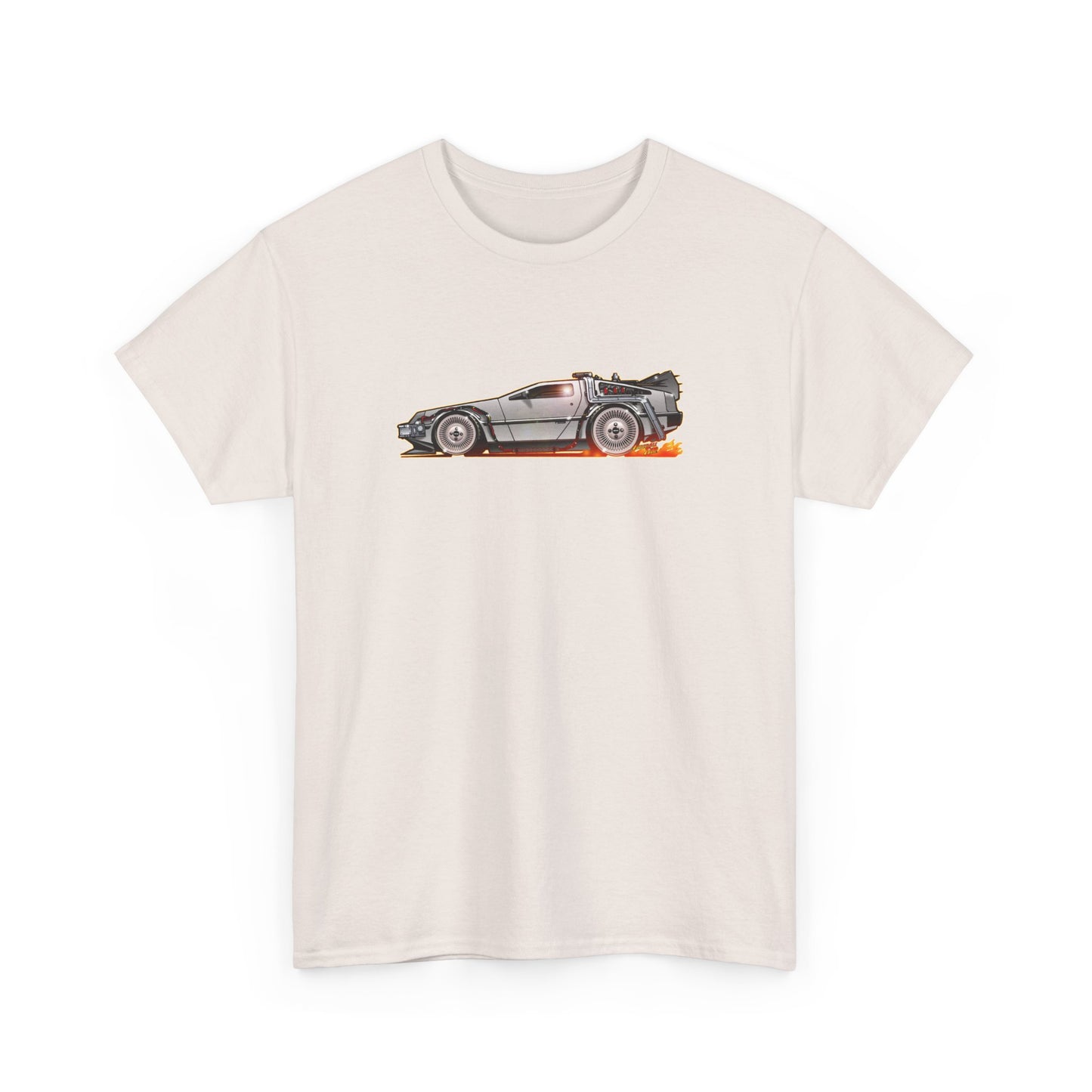 BACK TO THE FUTURE DELOREAN Time Machine Concept Art Tee Shirt 11 Colors