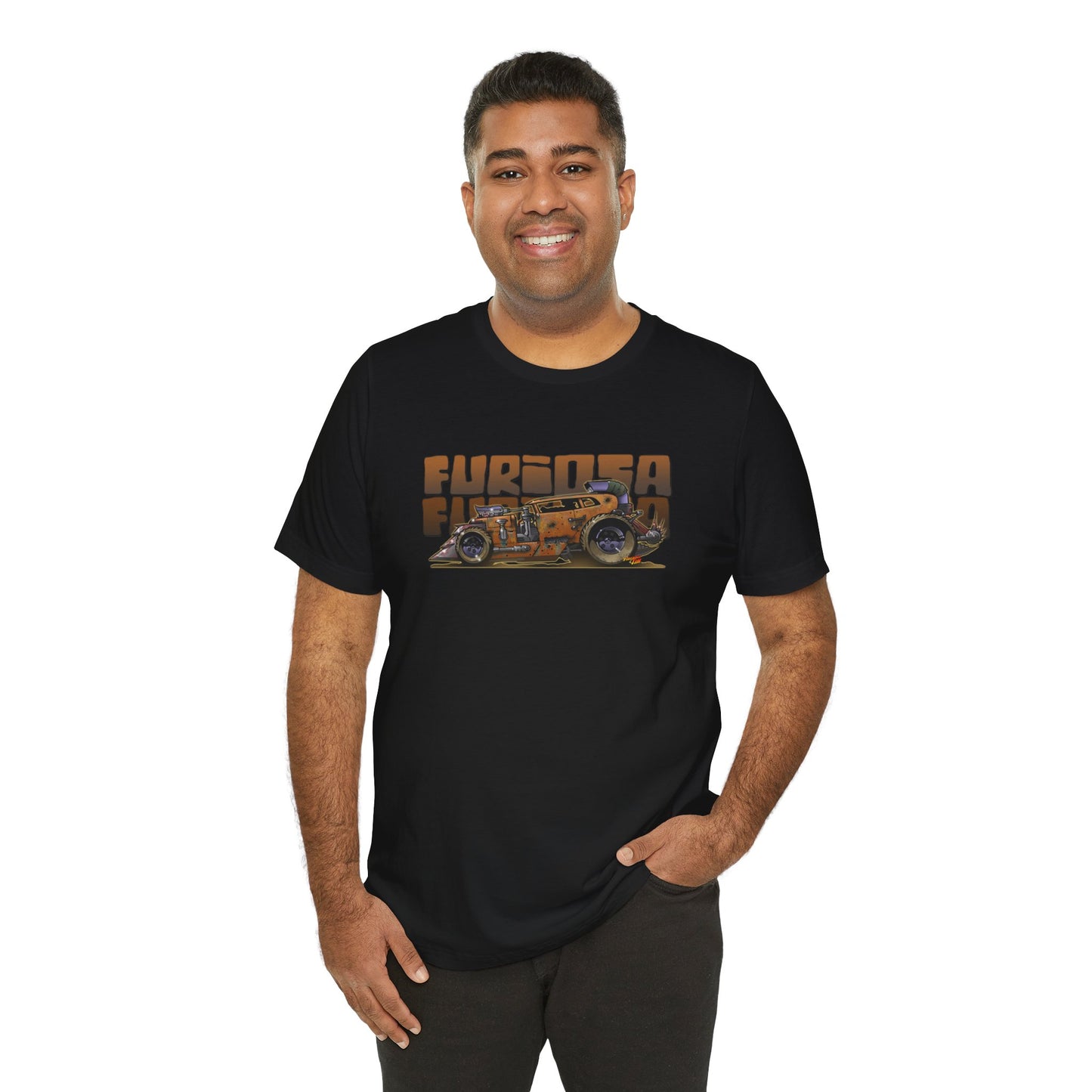 FURIOSA Mad Max Movie Hot Rod Short Sleeve Tee Shirt - 12 Colors