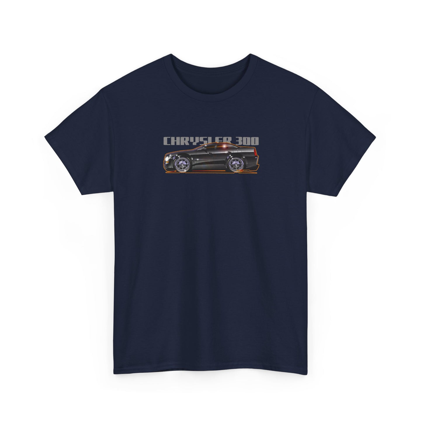 CHRYSLER 300 Fireball Art Collectible Heavy Cotton Tee - Multiple Colors
