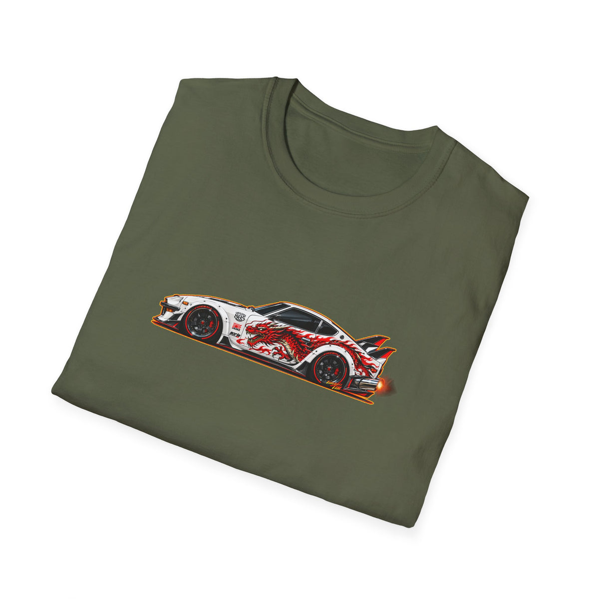 DATSUN 240Z JDM Cars & Coffee 805 Collectible Fireball Art TeeShirt