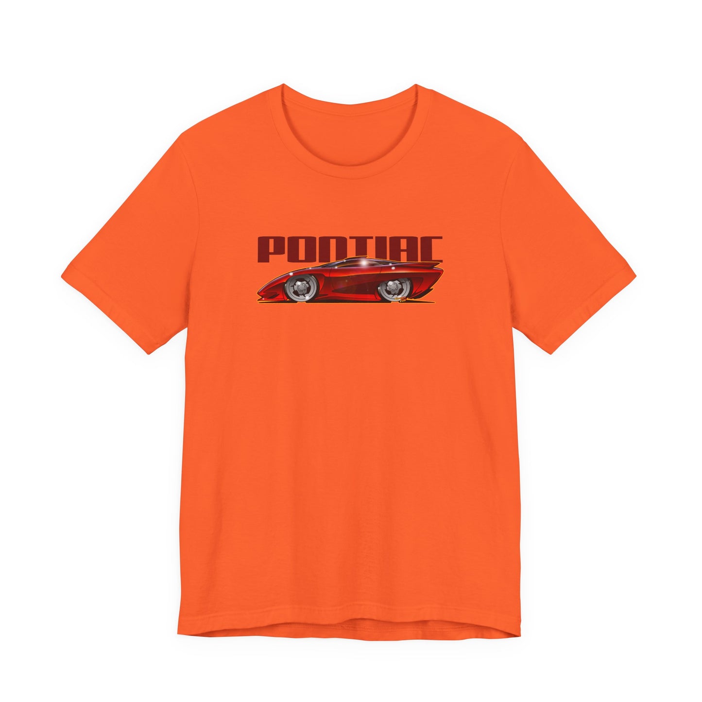 PONTIAC BANSHEE Concept Car Collectible Fireball Art Tee Shirt