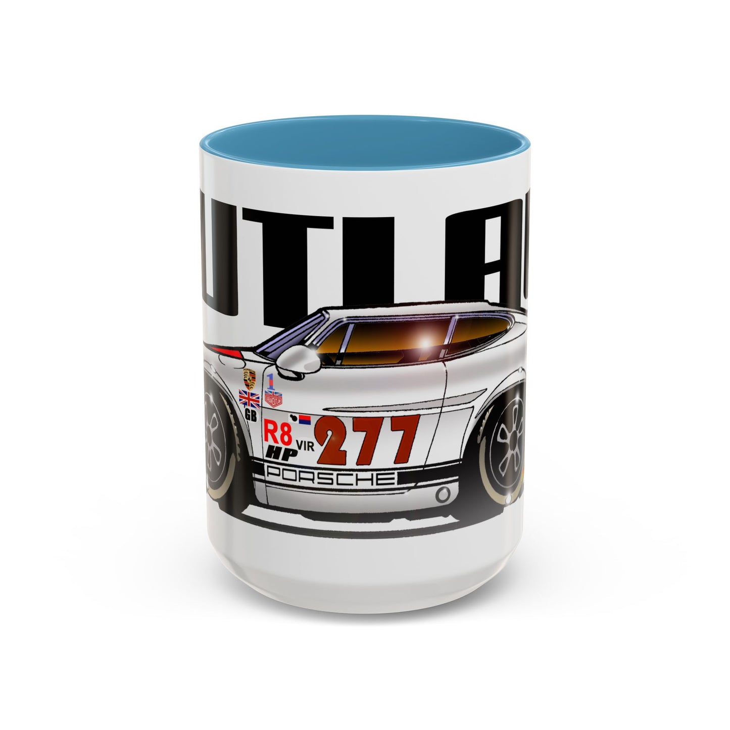 MAGNUS WALKER Urban Outlaw 277 Fireball Art Coffee Mug - 2 Sizes