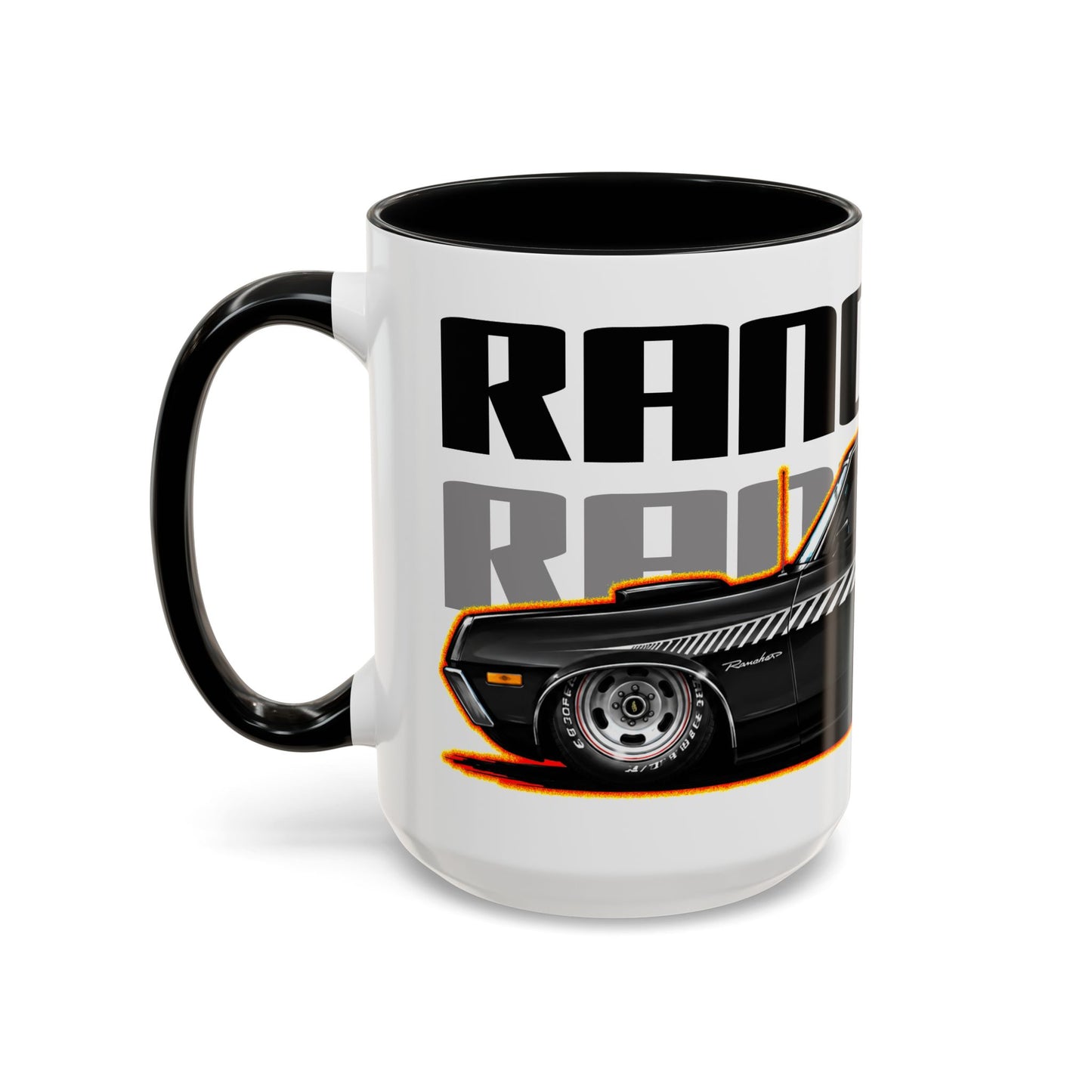 CUSTOM FORD RANCHERO Collectible Fireball Art Coffee Mug - 2 Sizes
