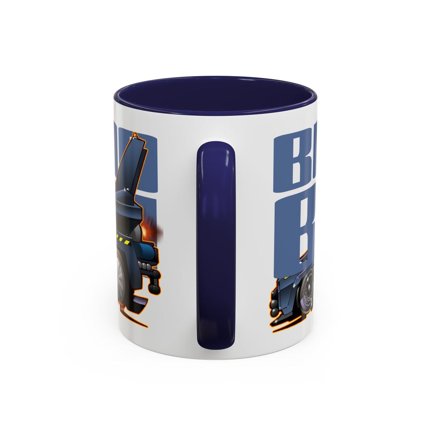 BUCKAROO BANZAI JET TRUCK Fireball Art Coffee Mug - 2 Sizes