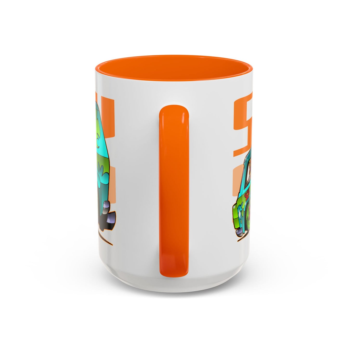 SCOOBY DOO MYSTERY MACHINE VAN Collectible Fireball Art Coffee Mug - 2 Sizes