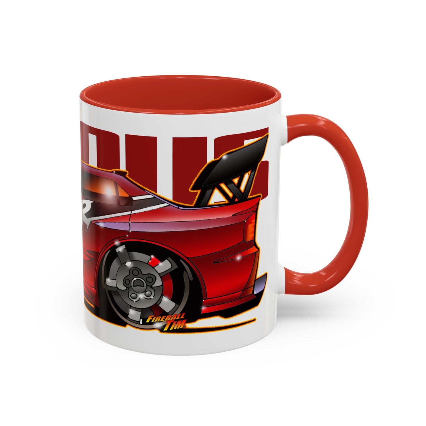 FAST AND FURIOUS MITSUBISHI LANCER EVOLUTION Collectible Art Coffee Mug - 2 Sizes
