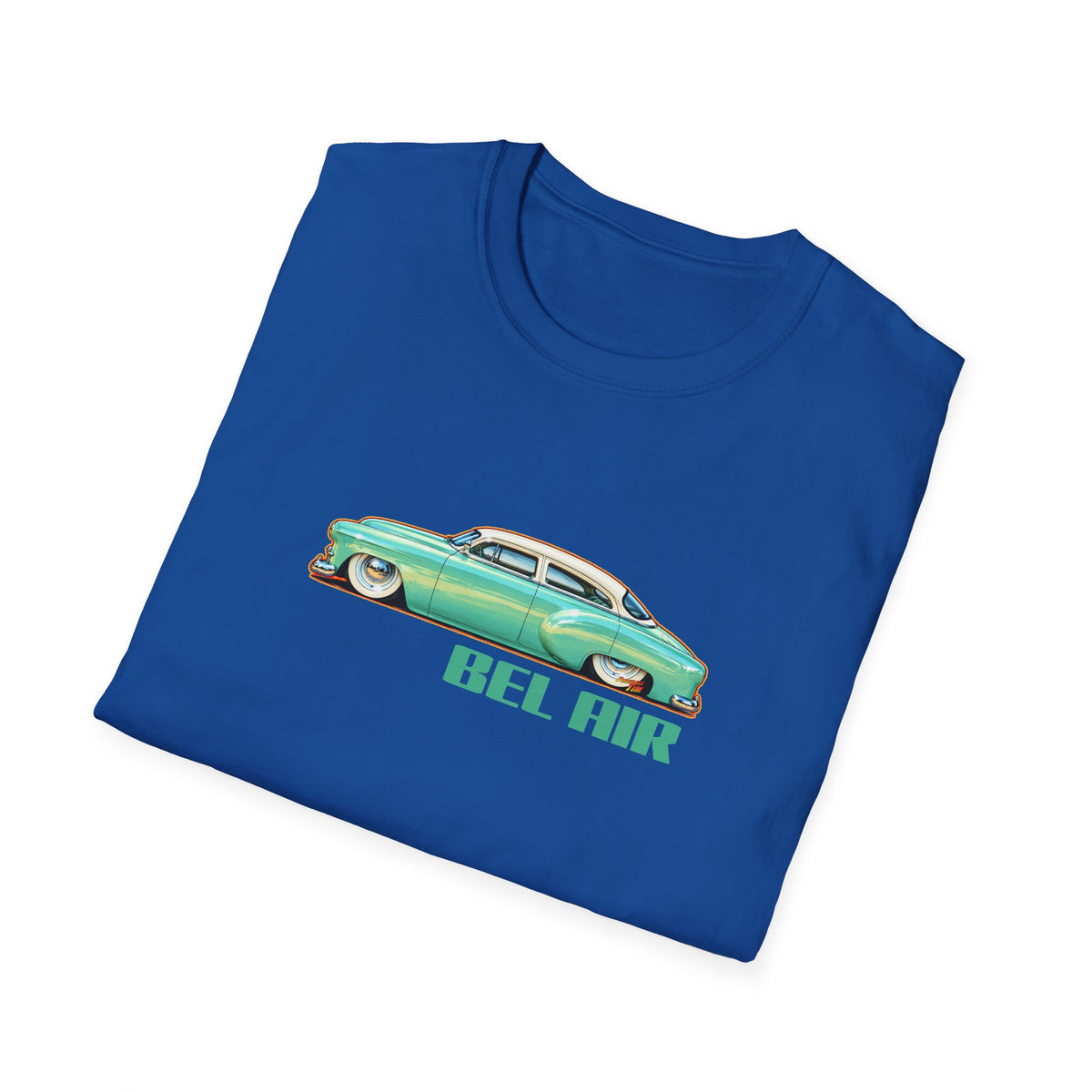 CHEVROLET BEL AIR 1953 Collectible Fireball Art Collectible Fireball Art TeeShirt