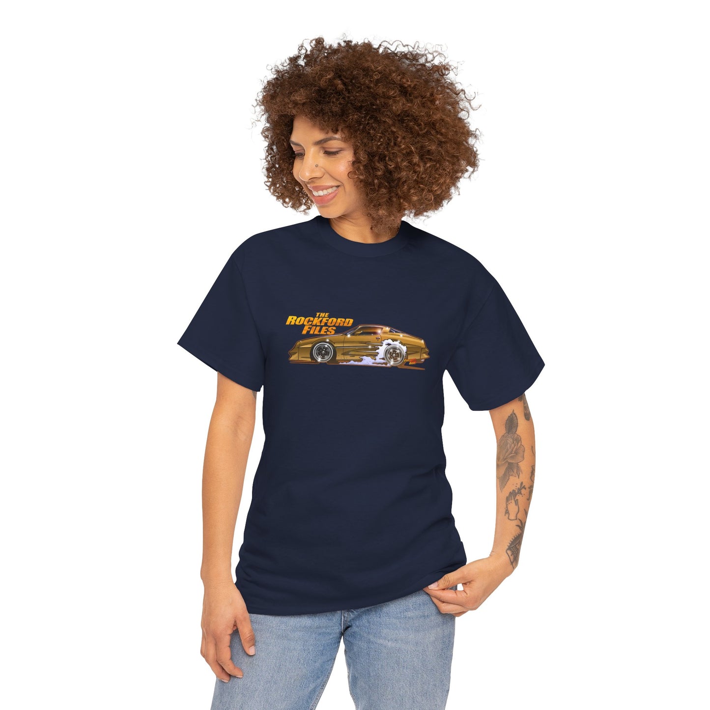 THE ROCKFORD FILES 1974 Pontiac Firebird Esprit Concept Art Cotton Tee 11 Colors