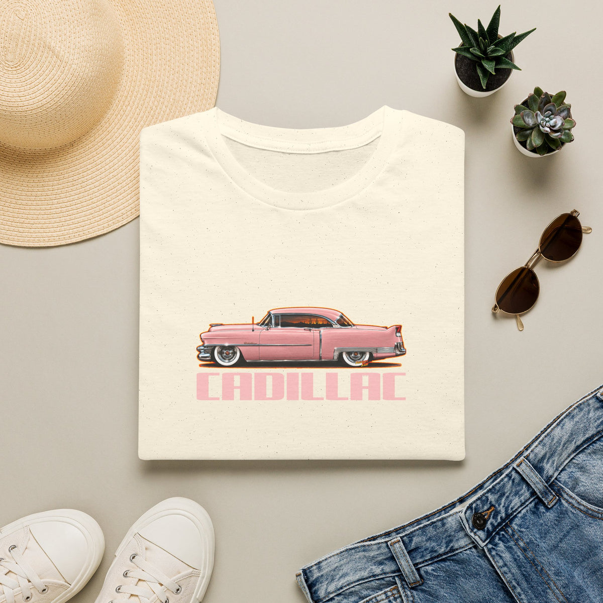 CADILLAC Coupe DeVille 1953 Fireball Tee Shirt
