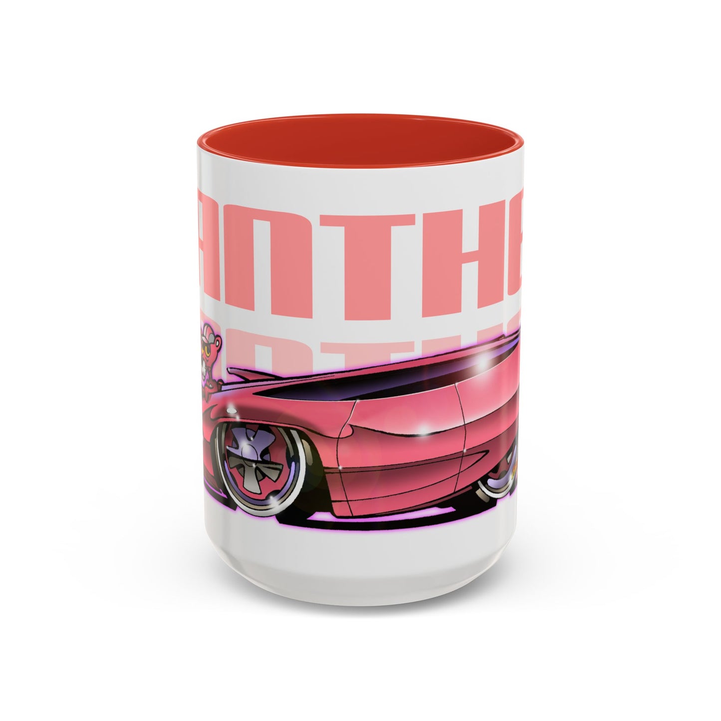 PINK PANTHER PANTHERMOBILE Collectible Coffee Art Mug - 2 Sizes