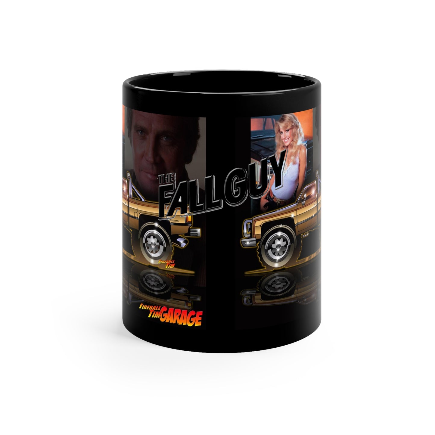 THE FALL GUY TV Show Garage Coffee Mug 11oz