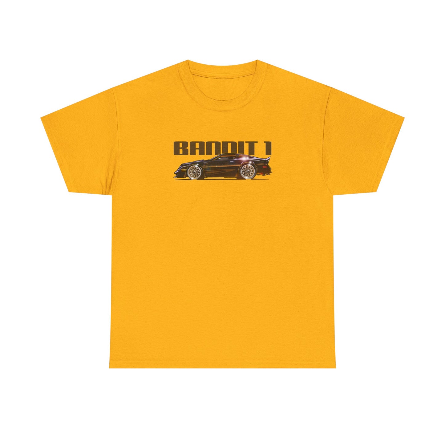 SMOKEY AND THE BANDIT Pontiac Trans Am Fireball Art Premium Tee Shirt - Mutiple Colors