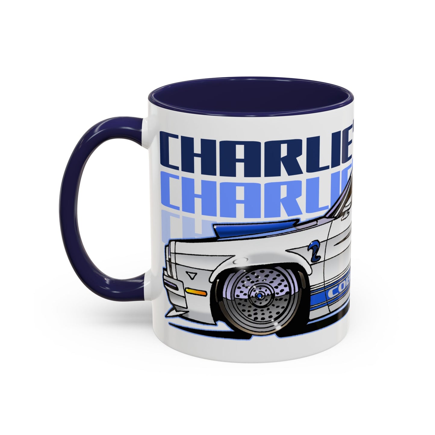 CHARLIES ANGELS TV Show Ford Mustang Cobra 2 Collectible Coffee Mug 2 Sizes