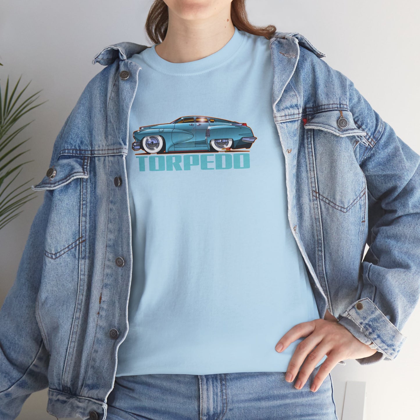 TUCKER TORPEDO 48 Collectible Fireball Art Cotton Tees