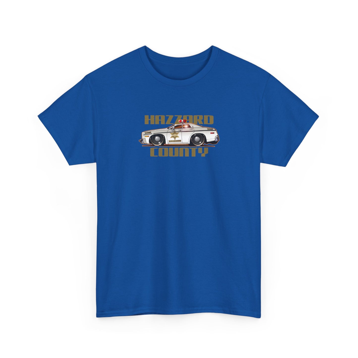 DUKES OF HAZZARD SHERIFF POLICE CAR Collectible Tee Shirt - Multiple Colors