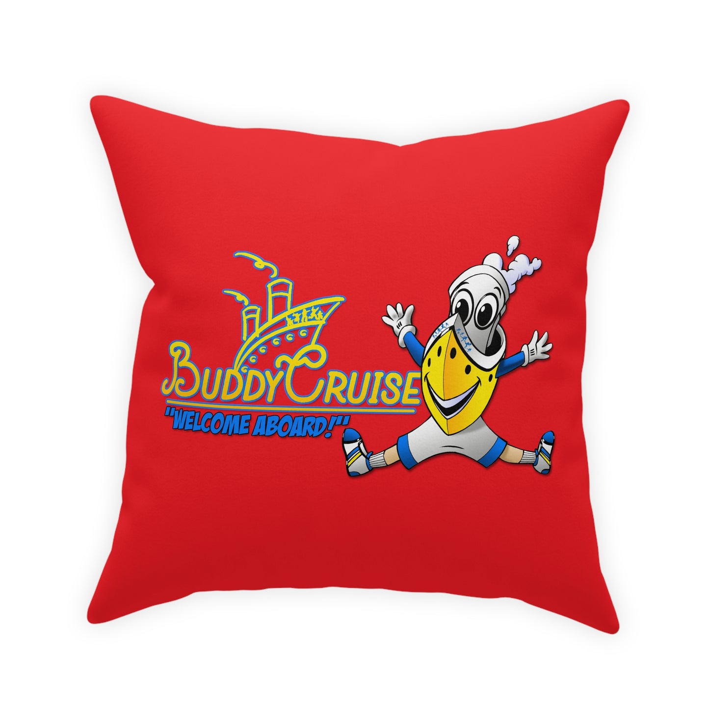 BUDDY CRUISE Buddy Red Pillow 4 Sizes