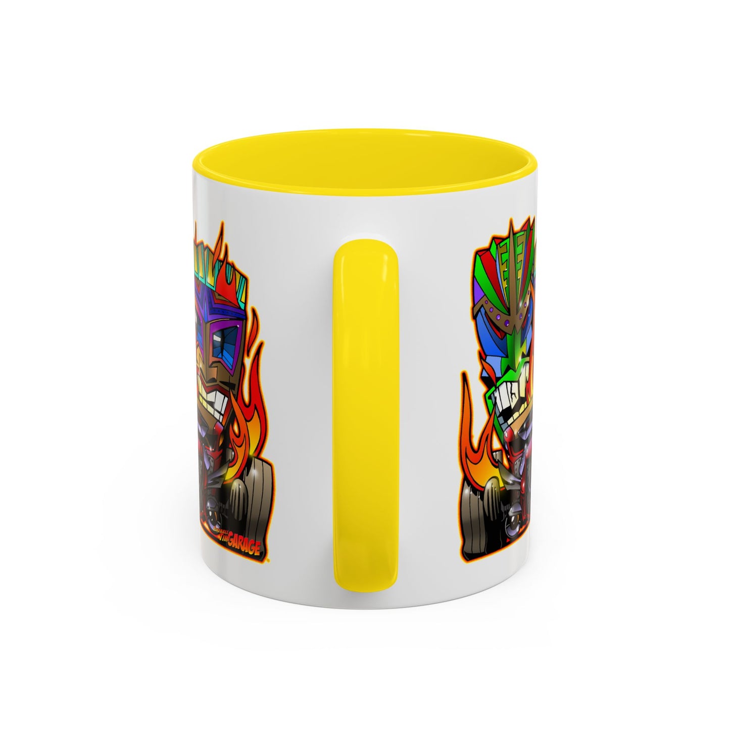 HOT ROD TIKI Collectible Art Coffee Mug 2 Sizes 4 Colors