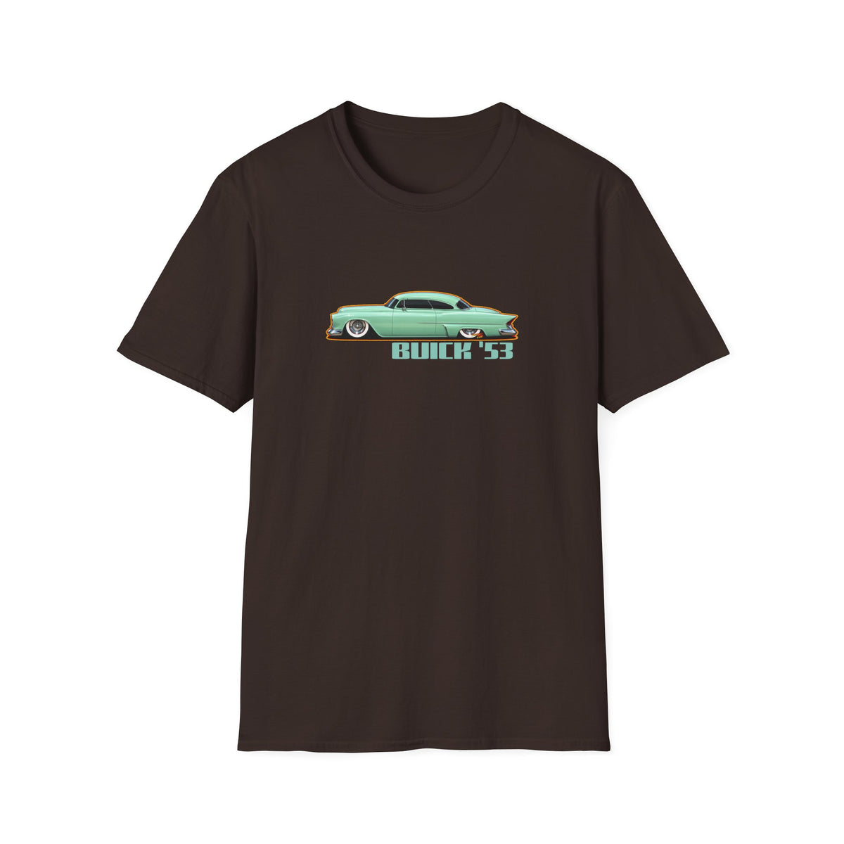 BUICK 1953 Kustom Special Collectible Fireball Art TeeShirt