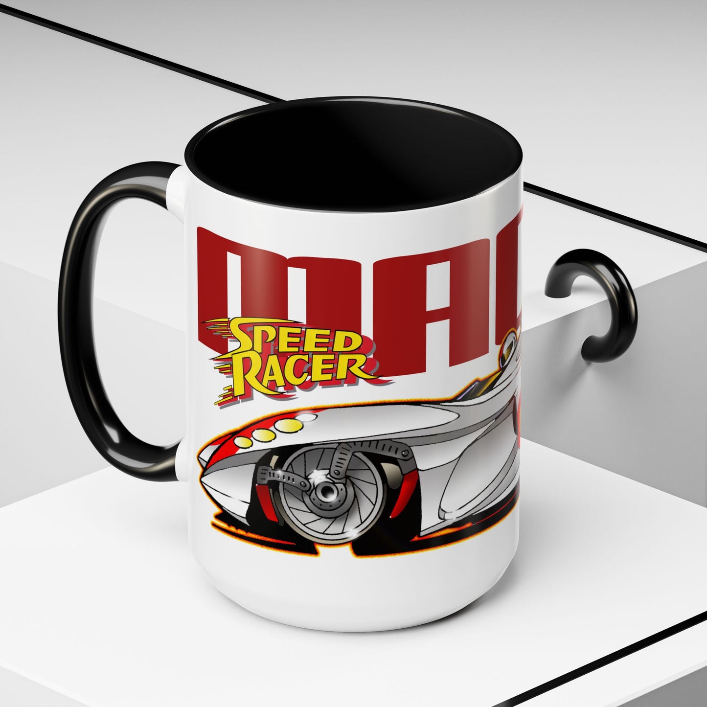 SPEED RACER MACH 6 Fireball Art Collectible Coffee Mug - 2 Sizes
