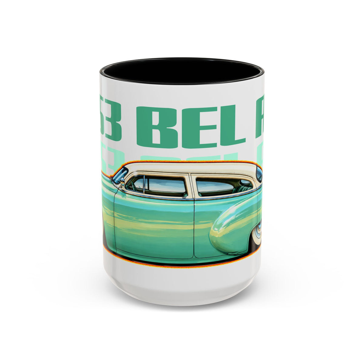 CHEVROLET BEL AIR 1953 Collectible Fireball Art Coffee Mug - 2 Sizes
